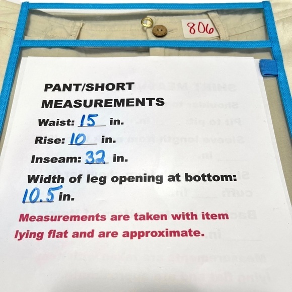 Evelyn Linen-Blend Cream Colored Trousers Size 6 - Picture 9 of 10